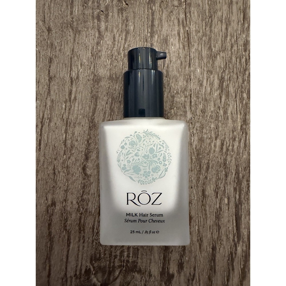 ROZ Milk Hair Serum 3-in-1 Hydrating Leave-In Treatment .85 oz No Box